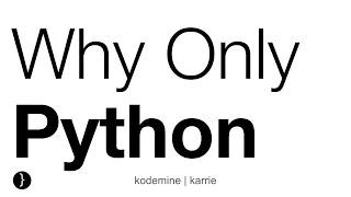 Why Python | Python Tutorial | Python Course