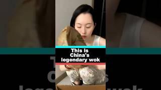 This is China's legendary wok. #delicous #facts #funny  #fyp #youtube