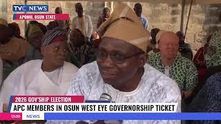 APC Members In Osun West Eye Governorship Ticket Ahead 2026 Election