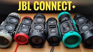 JBL Connect+ BASS TEST!!! JBL Charge 4 vs. (3x) JBL Charge 3 vs. (2x) JBL Flip 4 vs. JBL Pulse 3 !!!