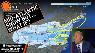 Feb. 17: Chaos to Clarity: A mid-Atlantic Snowstorm, But What If...