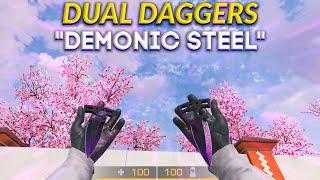 ГЕЙМПЛЕЙ И МНЕНИЕ О Dual Daggers "Demonic Steel" Стоит ли брать или дно?