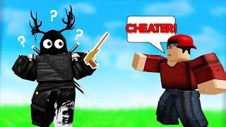 "CHEATING" in Arsenal.. (Roblox Arsenal)