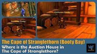 Where is the Auction House in The Cape of Stranglethorn | Booty Bay | WoW World of Warcraft