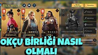 OKÇU BİRLİĞİ NASIL OLMALI 1. BÖLÜM / AGE OF EMPIRES MOBILE