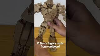 Voltes V legacy made from cardboard #youtubeshorts #gmanetwork #voltesvlegacy