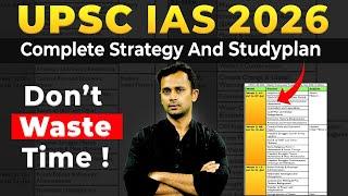 UPSC 2026 Strategy | Monthly Plan For IAS Aspirants