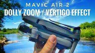 Mavic Air 2 NEW Dolly Zoom / Vertigo Effect | Hidden Trick