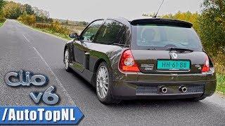 Renault Clio V6 PHASE II | Exhaust SOUND Revs & ONBOARD by AutoTopNL