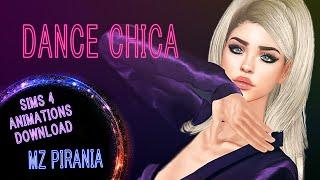 Dance CHICA | Sims 4 Custom Animations | (Download)
