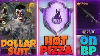 How to Buy Dollor outfit | Hot pizza Achievement | New SKS skin | PUBG mobile