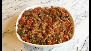 Холодная Сырая Икра из Баклажан (Очень Вкусно) / Баклажанная Икра / Eggplant Caviar / Простой Рецепт