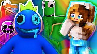 РАДУЖНЫЕ ДРУЗЬЯ в ROBLOX! ПЫТАЮТСЯ ПОХИТИТЬ БАФФИ и МАЛЫША  Rainbow friends в РОБЛОКС