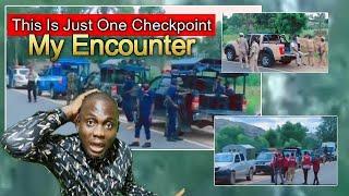 See Nigerians React To This Scary Security Checkpoint