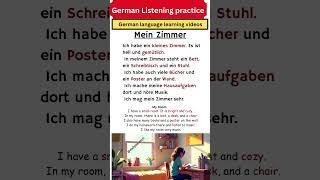 A Short Story in German: Listen and Learn #deutschlernen #deutsch #neuesgesprach #lernen #shorts