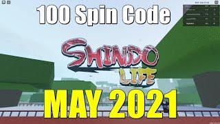 [100 SPIN CODES] NEW SHINDO LIFE CODES FOR MAY 2021