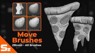 Move Brushes: ZBrush All Brushes