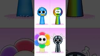 Sprunki Azuri,Bruno,Dandy,X-Raye Pyramixed Phase 2#sprunki #incredibox #incrediboxsprunki