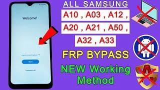 All Samsung a10,a03,a12,a20,a21,a50,a32,a33 Frp Bypass Without PC | Google Account Unlock New Method