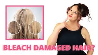 Here’s How To Safely Bleach Damaged Hair | Tips from a Hairstylist