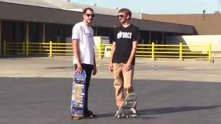 LANCE LIVE SKATE SUPPORT BACKSIDE 180 PRACTICE