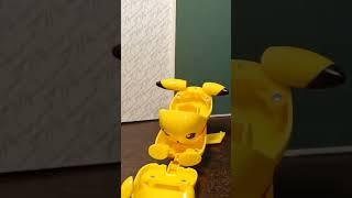 Пикачу-трансформер #stopmotion #pokemon #pikachu #transformation #стопмоушен #покемоны #пикачу