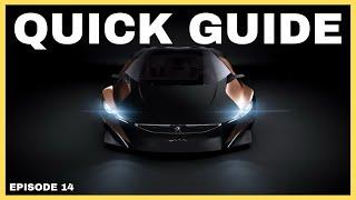 PEUGEOT ONYX || QUICK GUIDE || EPISODE 14 ||    REVIEW || SUPERCAR || PEUGEOT ONYX TOP SPEED || CARS