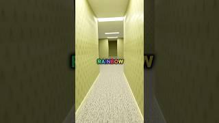 THE RAINBOW ROOMS - BACKROOMS FOUND FOOTAGE #backrooms #creepypasta #shorts