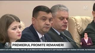 Premierul promite remanieri