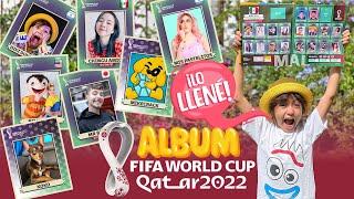 Este es el ALBUM de YOUTUBERS Mundialistas Qatar 2022