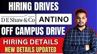 Direct Hirings | OFF Campus Drives | 2025, 2024, 2023 Batch Hiring | Latest Fresher Jobs 2025