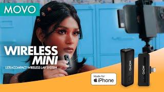 Movo Wireless Mini: the ULTIMATE ULTRACOMPACT WIRELESS MICROPHONE for iPhone