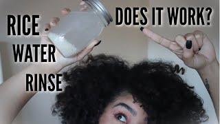 Trying Out a Rice Water Rinse for the FIRST Time! | Actually Ashly
