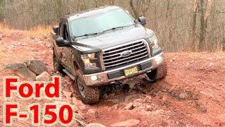 Ford F150 Off Road 4x4 Mountain Trail Rock Hill Climbing Run