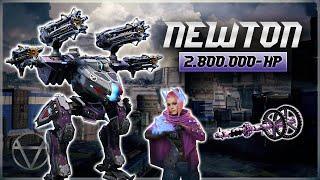 [WR]  NEWTON Gets 2.8 Million HP w/ Roulette – Titan Gameplay | War Robots