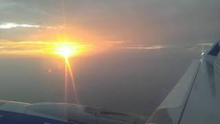 WOW, Stunning Evening Take Off!! l Go Airline l Airbus A320 l Ahmedabad Airport l Ahmedabad from Sky