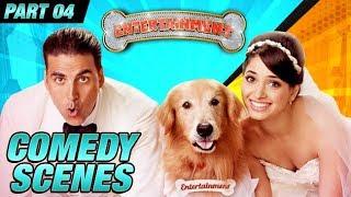 Entertainment Comedy Scenes | Akshay Kumar, Tamannaah Bhatia, Johnny Lever | Part 4