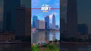 Toàn cảnh Quận 1 bên dòng sông #SàiGòn #Quận1 #CảnhĐẹpSàiGòn #DuLịchViệtNam #KbnTrippyFamily
