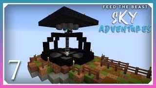 FTB Sky Adventures | Environmental Tech Solar Array & Void Ore Miner! | E07 (FTB Skyblock 1.12.2)