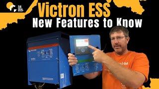 Victron ESS: New Features to Know