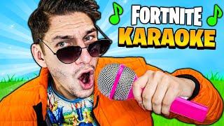 Każdy FRAG = PIOSENKA ! *KARAOKE w FORTNITE*