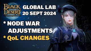  BDO | Arena of Arsha Changes | Node War Changes | Class Bug Fixes | Global Lab September 20, 2024