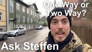 Cycle Streets on Two Way Roads || Ask Steffen