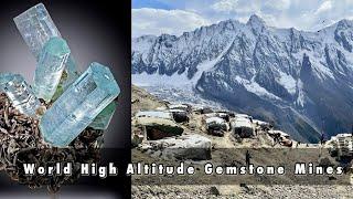 DOCUMENTARY ON  AQUAMARINE GEMSTONE CRYSTALS MINES OF PAKISTAN  | SUMAYAR NAGAR  GILGIT BALTISTAN