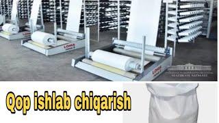 #Daromadli #BIZNES Qop ishlab chiqarish linyasi | Коп ишлаб чикариш линяси