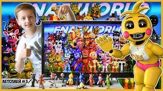 FNAF WORLD прохождение ФНАФ Ворлд Новый Мир Аниматроников Большой Босс #FNAF #ФНАФ #АНИМАТРОНИКИ