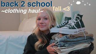 back to school/fall clothing haul 2021! *try on*