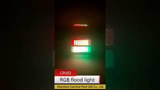 RGB pixel flood light