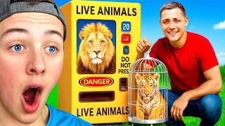 He Bought Rare Animals From A Vending Machine!