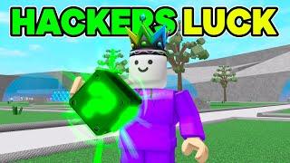 Roblox I Used A HACKED Lucky Block to find The Rarest Weapon